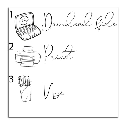 Printable Open When Envelopes for Long-Distance Relationships