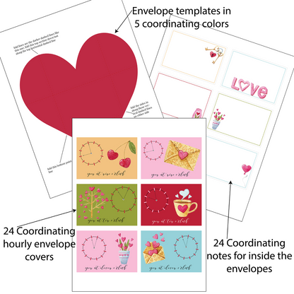 Countdown to Valentine's Day PRINTABLE Kit